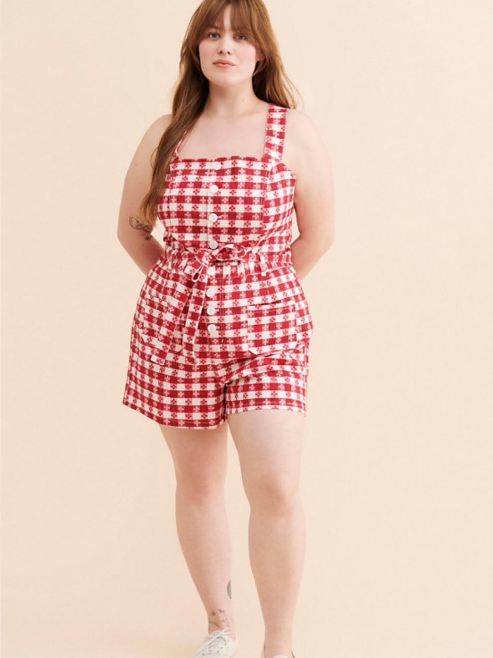 Rachel Antonoff Daisy Gingham Romper 14